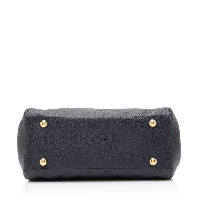 Louis Vuitton Monogram Empreinte Montaigne MM Satchel (SHF-23309) - Image 3