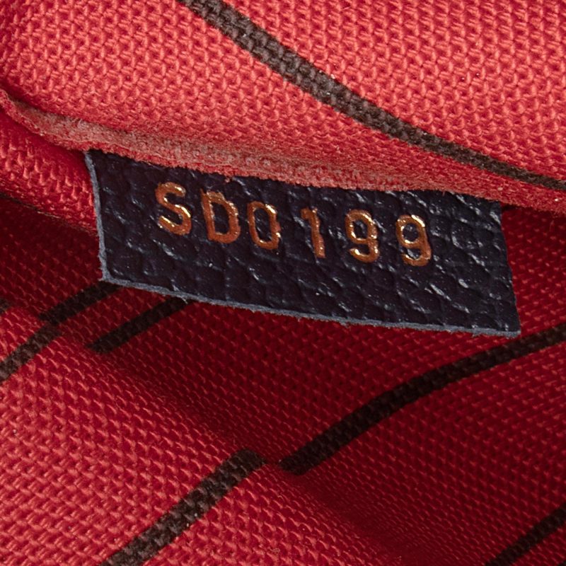 Louis Vuitton Monogram Empreinte Montaigne MM Satchel (SHF-23309) - Image 5