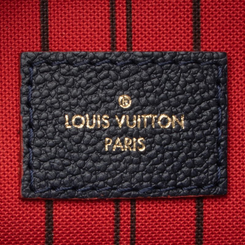 Louis Vuitton Monogram Empreinte Montaigne MM Satchel (SHF-23309) - Image 7
