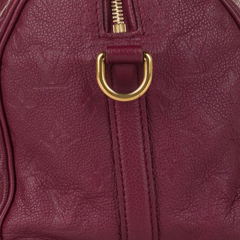 Louis Vuitton Monogram Empreinte Speedy Bandouliere 25 (SHG-32623) - Image 8