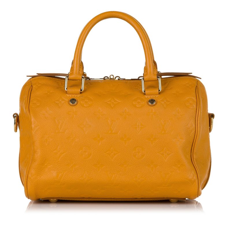 Louis Vuitton Monogram Empreinte Speedy Bandouliere 25 (SHG-36895) - Image 2