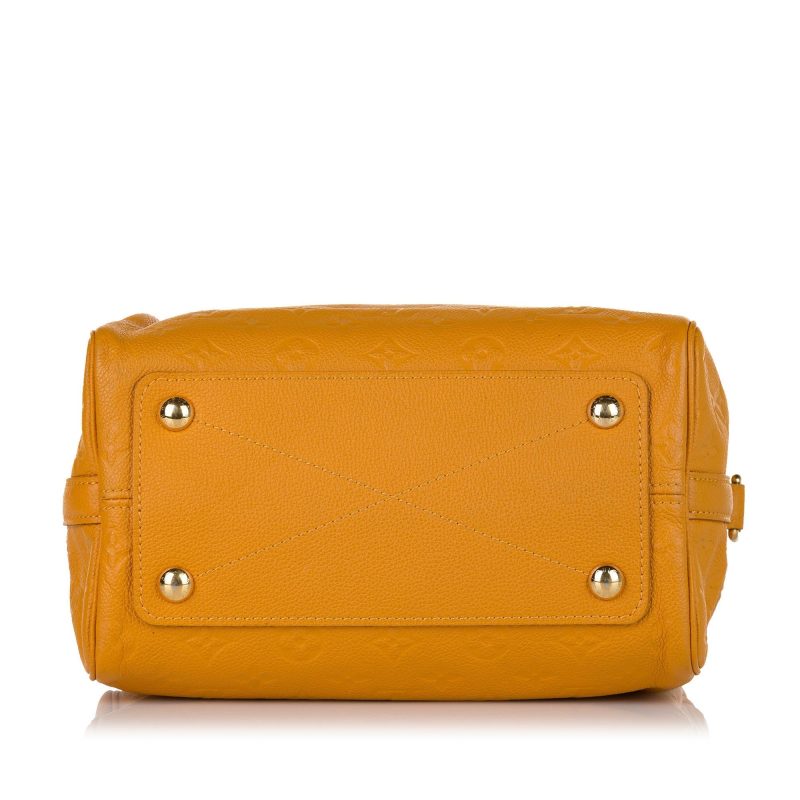 Louis Vuitton Monogram Empreinte Speedy Bandouliere 25 (SHG-36895) - Image 3