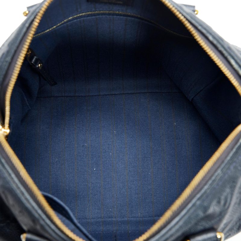 Louis Vuitton Monogram Empreinte Speedy Bandouliere 25 (SHG-edhay8) - Image 5