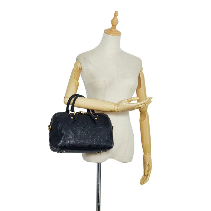 Louis Vuitton Monogram Empreinte Speedy Bandouliere 25 (SHG-edhay8) - Image 4