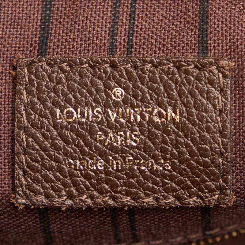 Louis Vuitton Monogram Empreinte Speedy Bandouliere 30 (SHG-34628) - Image 6