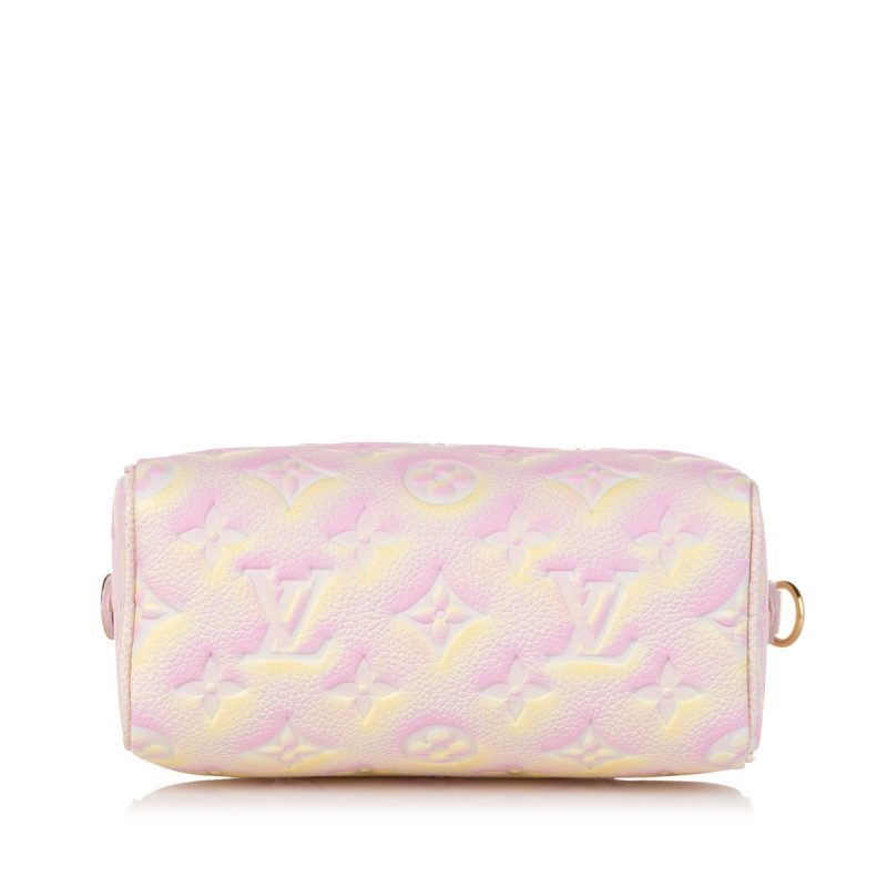 Louis Vuitton Monogram Empreinte Summer Stardust Nano Speedy (SHG-ypz2SU) - Image 3