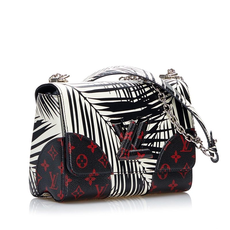 Louis Vuitton Monogram Infrarouge Palm Twist MM (SHG-flN49f)