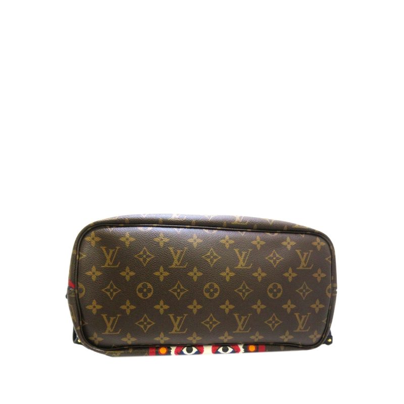Louis Vuitton Monogram Kabuki Neverfull MM (SHG-FLiZ0D) - Image 3