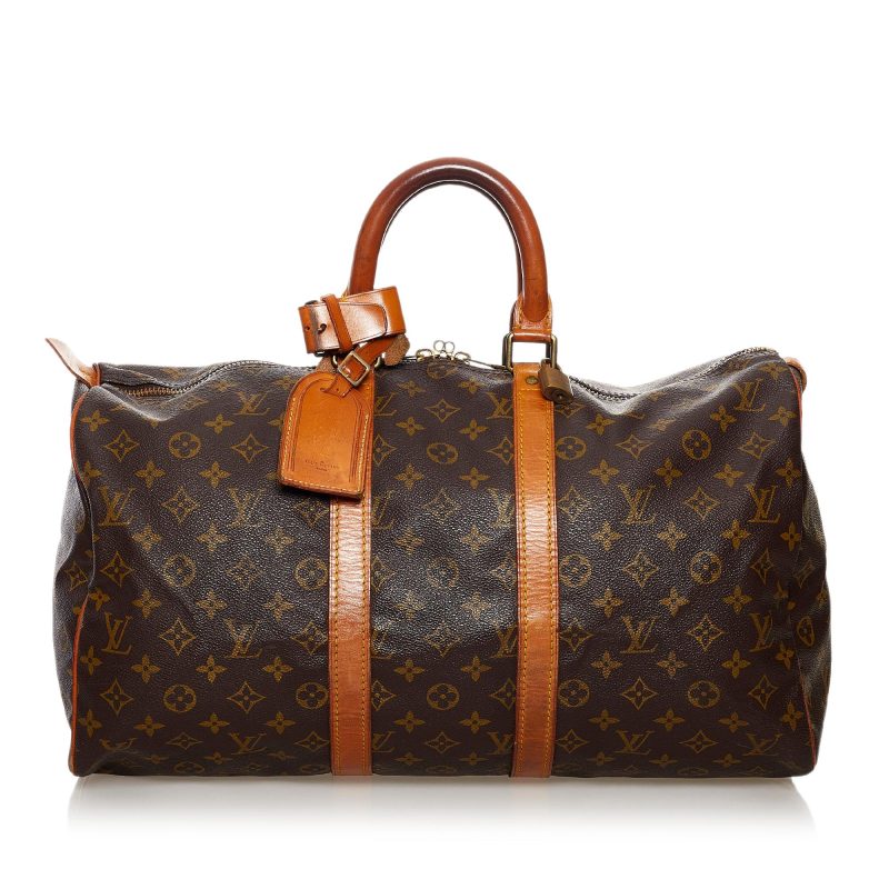 Louis Vuitton Monogram Keepall 45 (SHG-34130) - Image 10