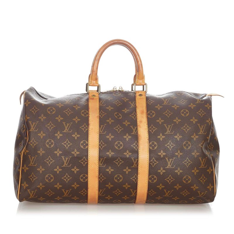 Louis Vuitton Monogram Keepall 45 (SHG-36350) - Image 9