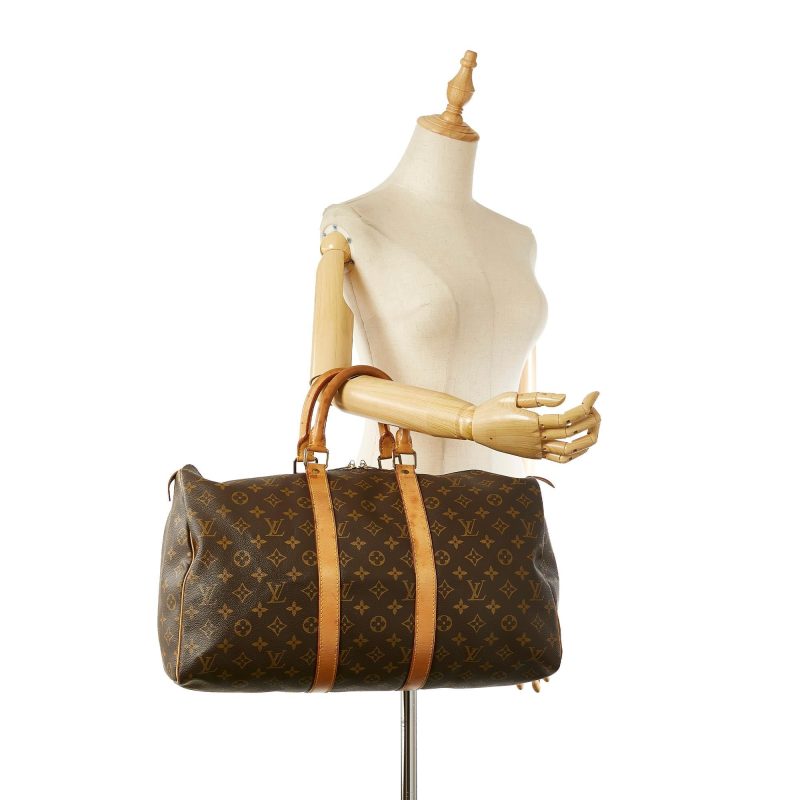 Louis Vuitton Monogram Keepall 45 (SHG-36350) - Image 4