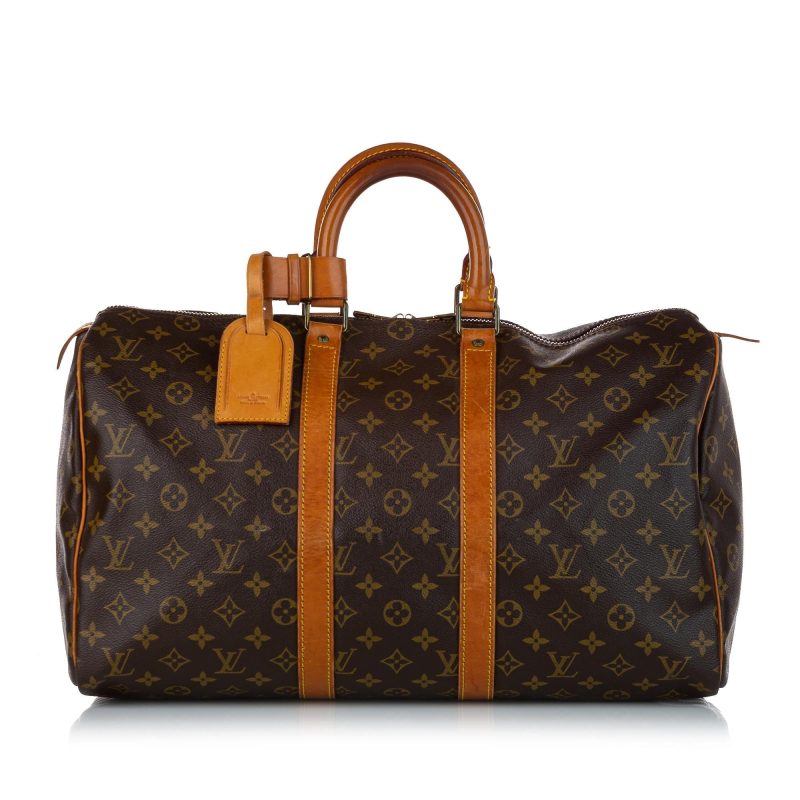 Louis Vuitton Monogram Keepall 45 (SHG-36621) - Image 10