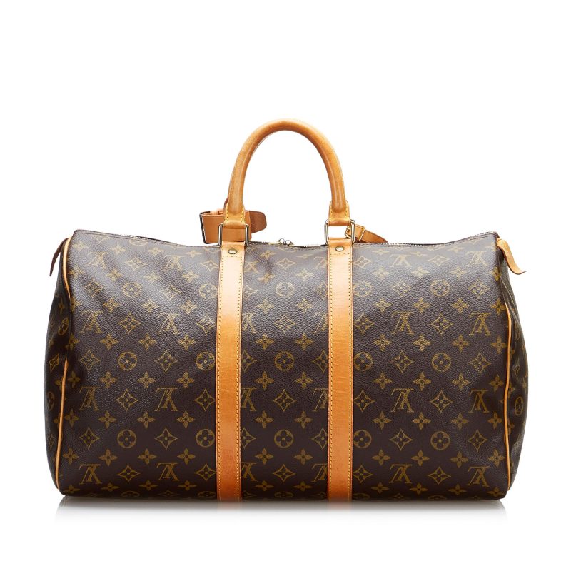 Louis Vuitton Monogram Keepall 45 (SHG-RZ0vhb) - Image 2