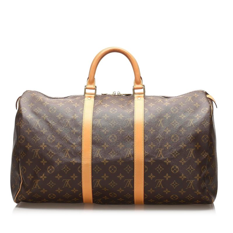Louis Vuitton Monogram Keepall 50 (SHG-22727) - Image 2