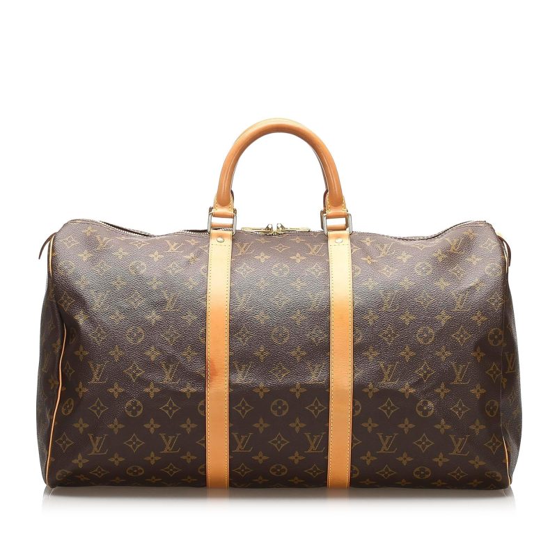 Louis Vuitton Monogram Keepall 50 (SHG-22727) - Image 10