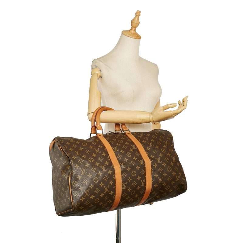 Louis Vuitton Monogram Keepall 50 (SHG-24482) - Image 4