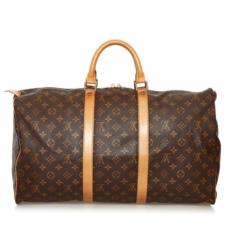 Louis Vuitton Monogram Keepall 50 (SHG-35115) - Image 2