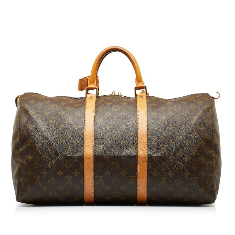 Louis Vuitton Monogram Keepall 50 (SHG-q0hN1H) - Image 2