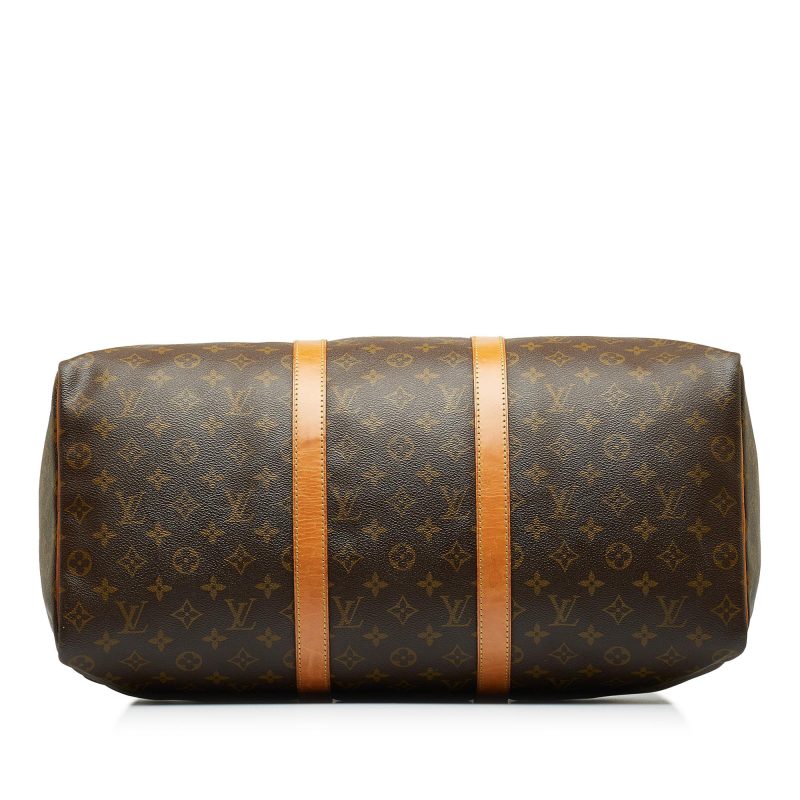 Louis Vuitton Monogram Keepall 50 (SHG-q0hN1H) - Image 3