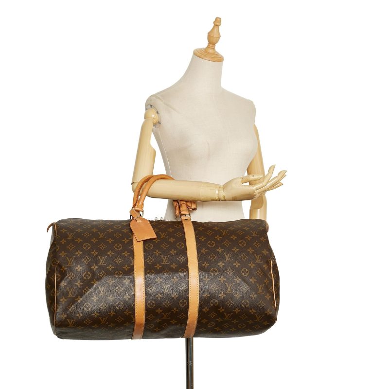 Louis Vuitton Monogram Keepall 55 (SHG-36731) - Image 10