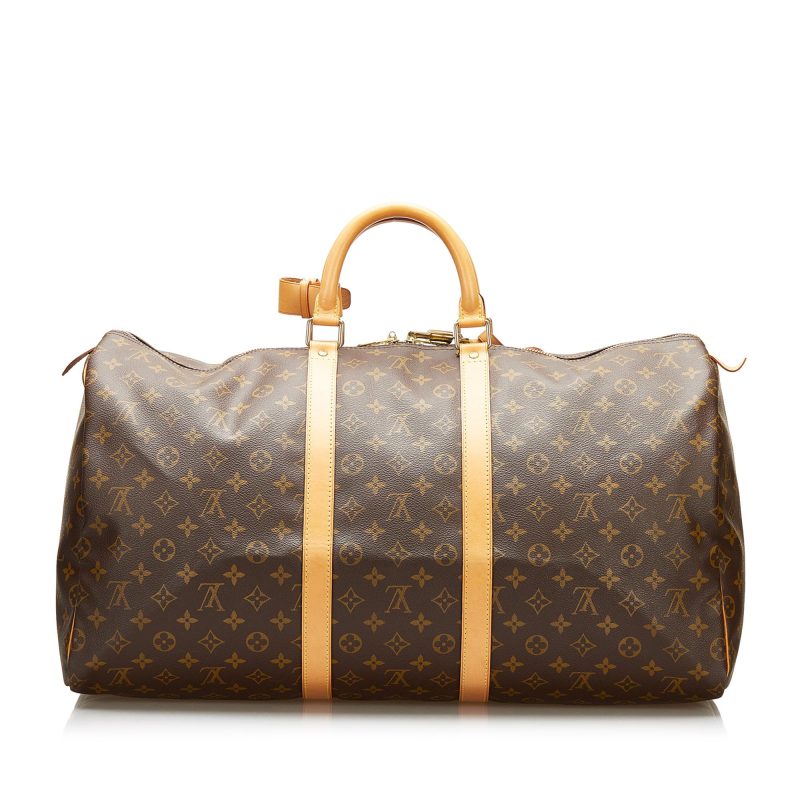 Louis Vuitton Monogram Keepall 55 (SHG-37081) - Image 2