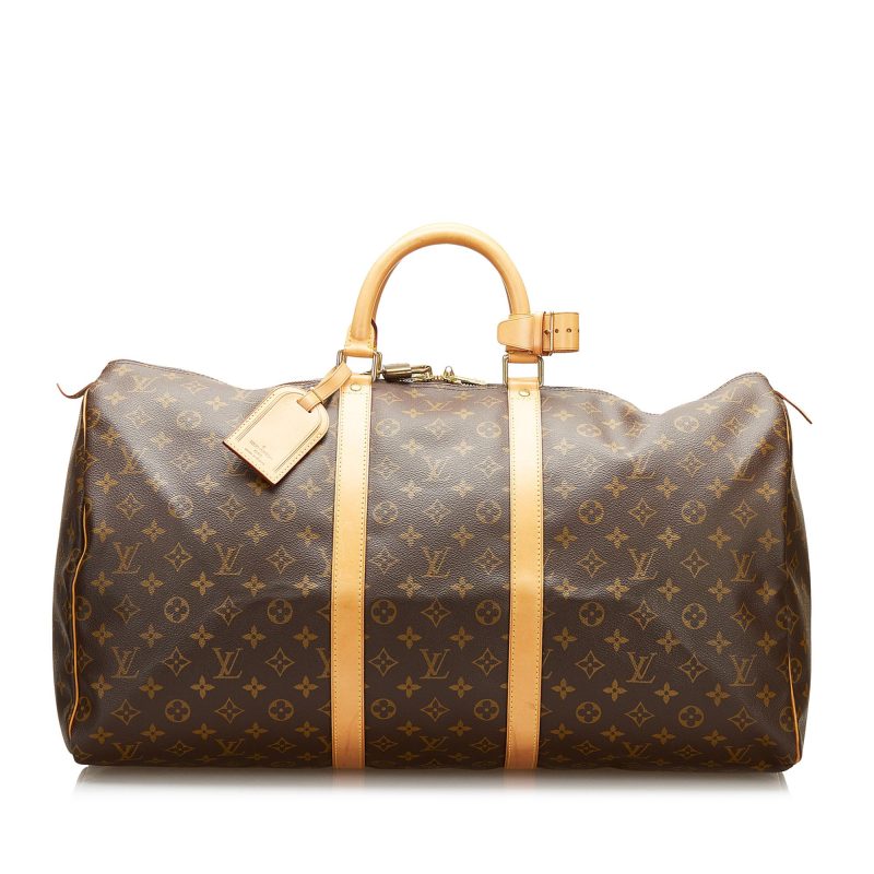 Louis Vuitton Monogram Keepall 55 (SHG-37081) - Image 10