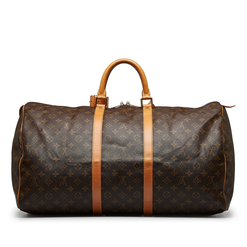 Louis Vuitton Monogram Keepall 55 (SHG-pjKDt8) - Image 2