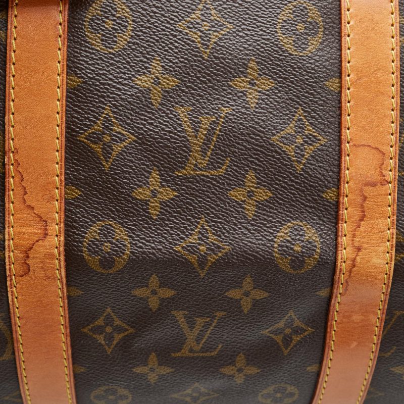 Louis Vuitton Monogram Keepall 55 (SHG-pjKDt8) - Image 9