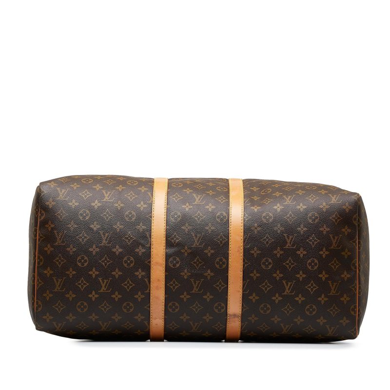 Louis Vuitton Monogram Keepall 55 (SHG-xqSr3t) - Image 3