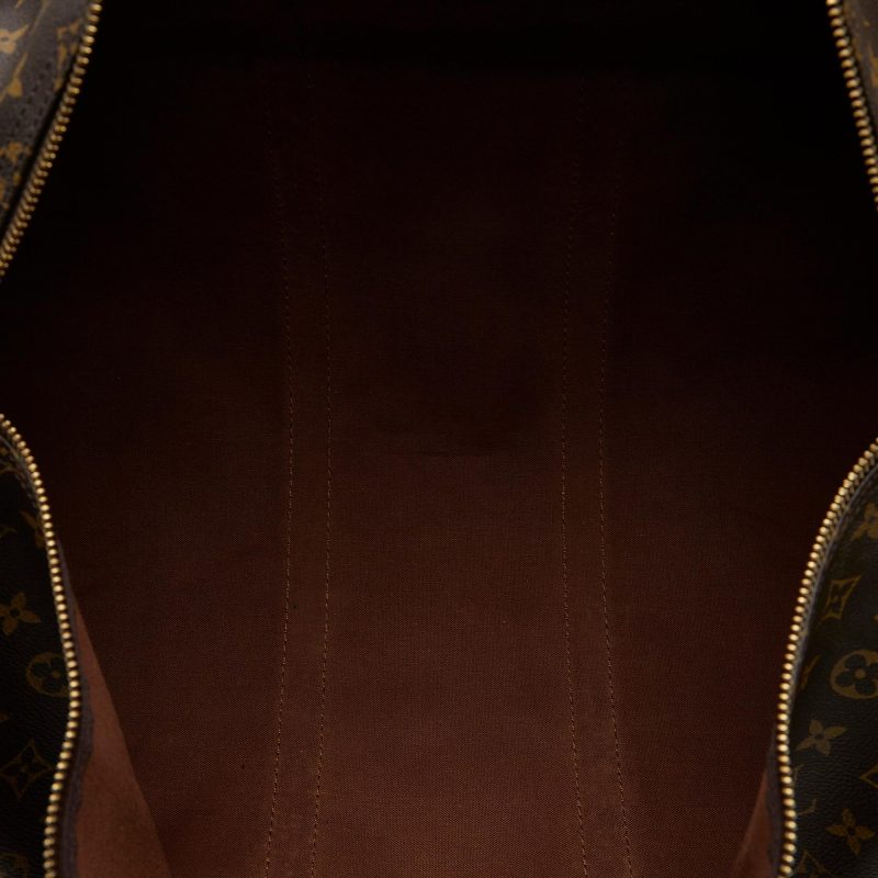 Louis Vuitton Monogram Keepall 55 (SHG-xqSr3t) - Image 5
