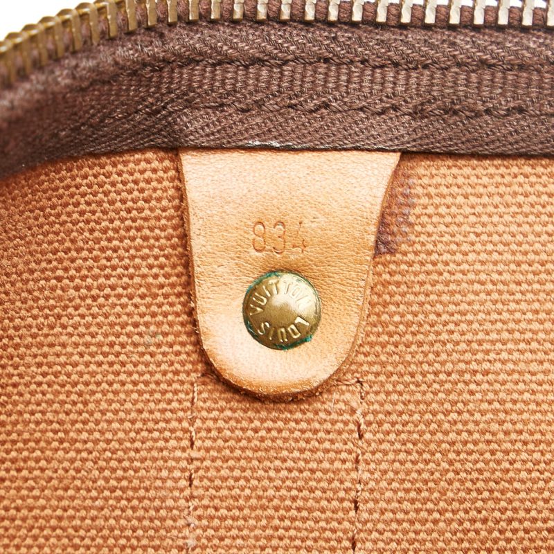 Louis Vuitton Monogram Keepall 60 (SHG-35580) - Image 7