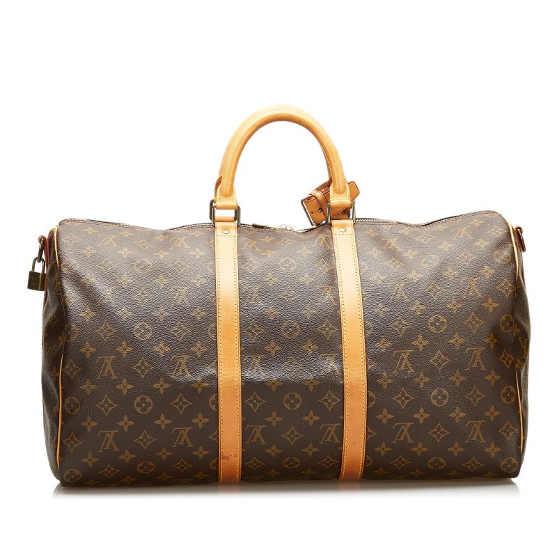 Louis Vuitton Monogram Keepall Bandouliere 50 (SHG-36057) - Image 2