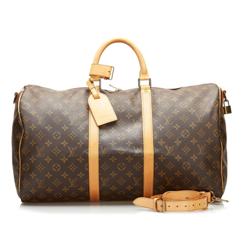 Louis Vuitton Monogram Keepall Bandouliere 50 (SHG-36057) - Image 4