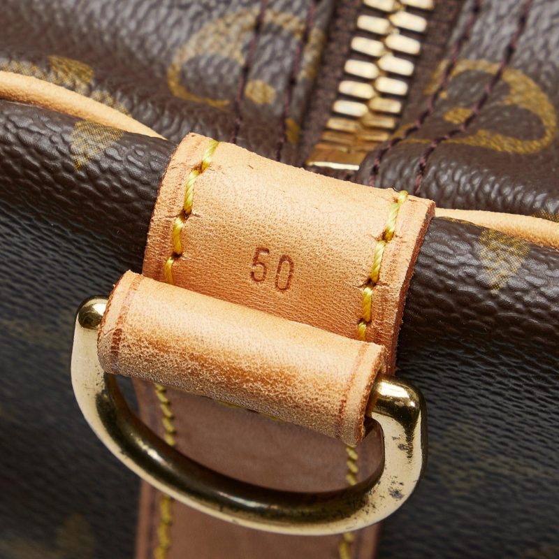 Louis Vuitton Monogram Keepall Bandouliere 50 (SHG-n4LIxa) - Image 8