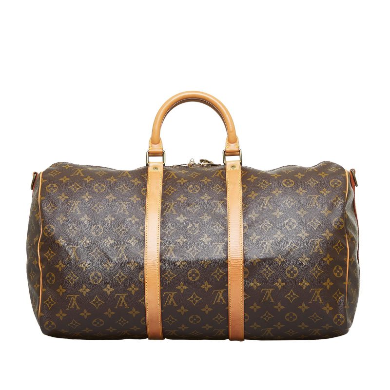 Louis Vuitton Monogram Keepall Bandouliere 50 (SHG-MpU2Pu) - Image 2
