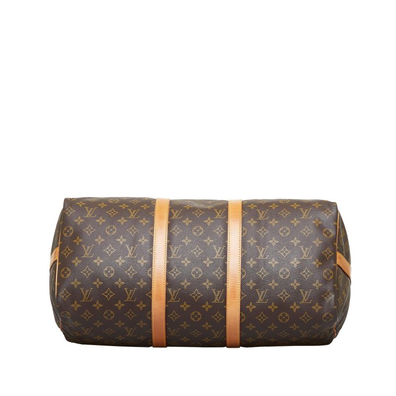 Louis Vuitton Monogram Keepall Bandouliere 50 (SHG-MpU2Pu) - Image 3