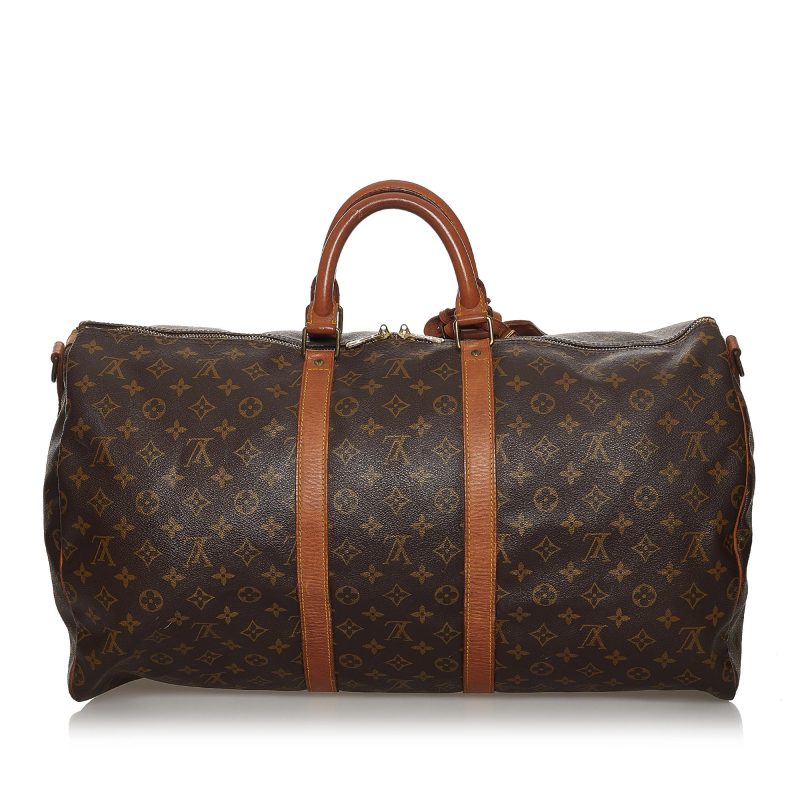 Louis Vuitton Monogram Keepall Bandouliere 55 (SHG-31224) - Image 2
