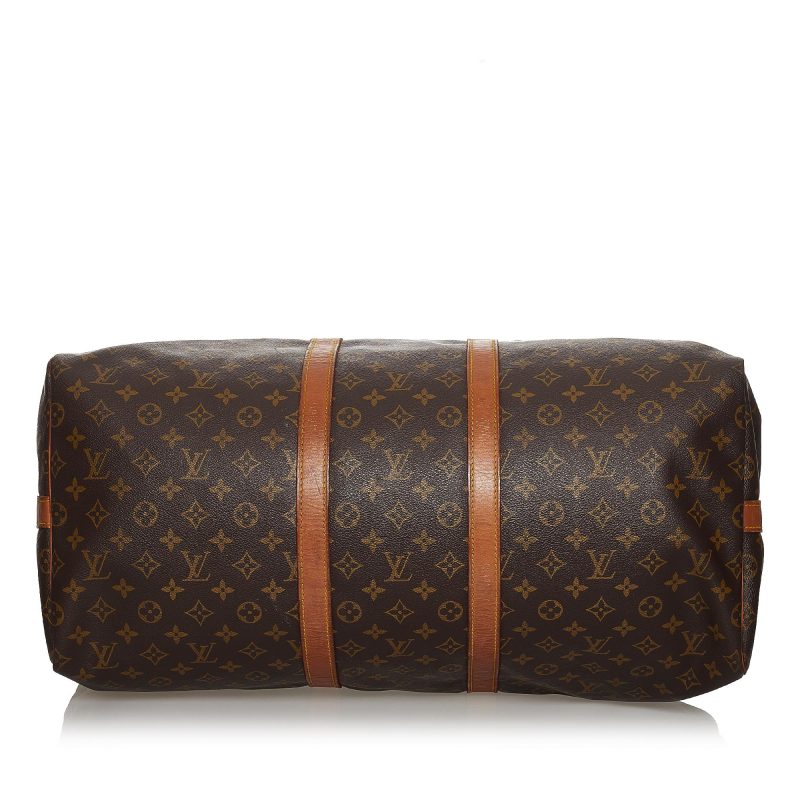 Louis Vuitton Monogram Keepall Bandouliere 55 (SHG-31224) - Image 3