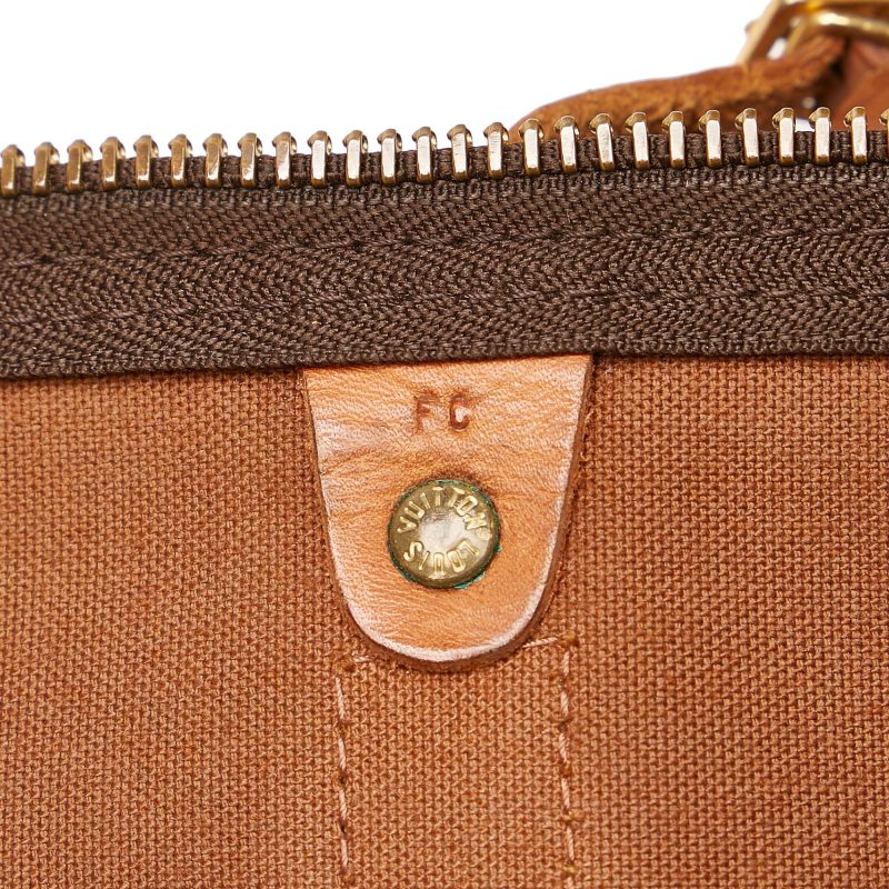 Louis Vuitton Monogram Keepall Bandouliere 55 (SHG-31224) - Image 8