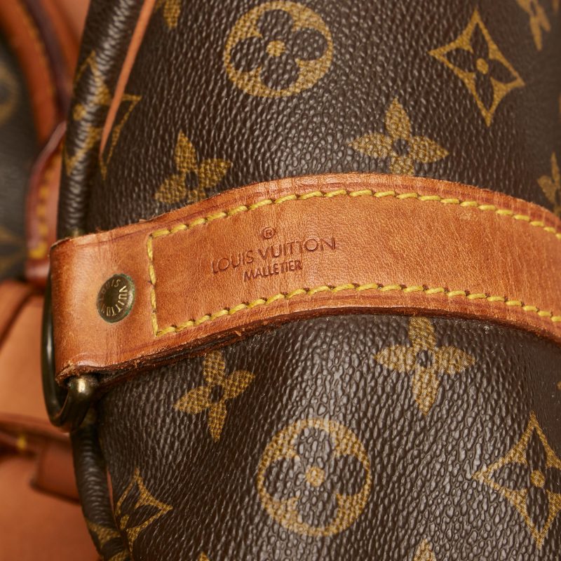 Louis Vuitton Monogram Keepall Bandouliere 55 (SHG-31224) - Image 6