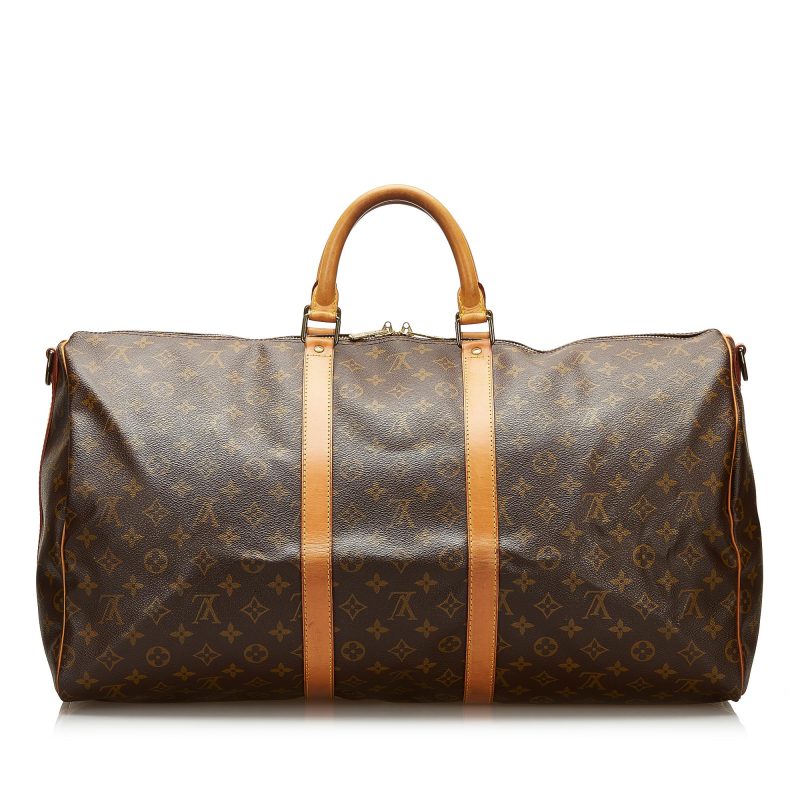Louis Vuitton Monogram Keepall Bandouliere 55 (SHG-35915) - Image 2
