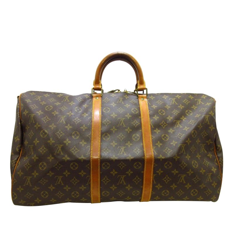 Louis Vuitton Monogram Keepall Bandouliere 55 (SHG-36478) - Image 2