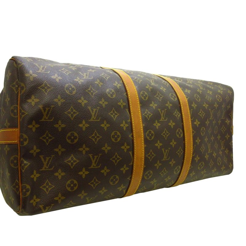 Louis Vuitton Monogram Keepall Bandouliere 55 (SHG-36478) - Image 3