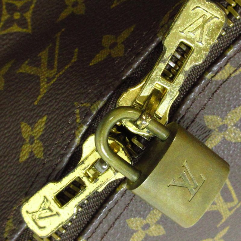 Louis Vuitton Monogram Keepall Bandouliere 55 (SHG-36478) - Image 8