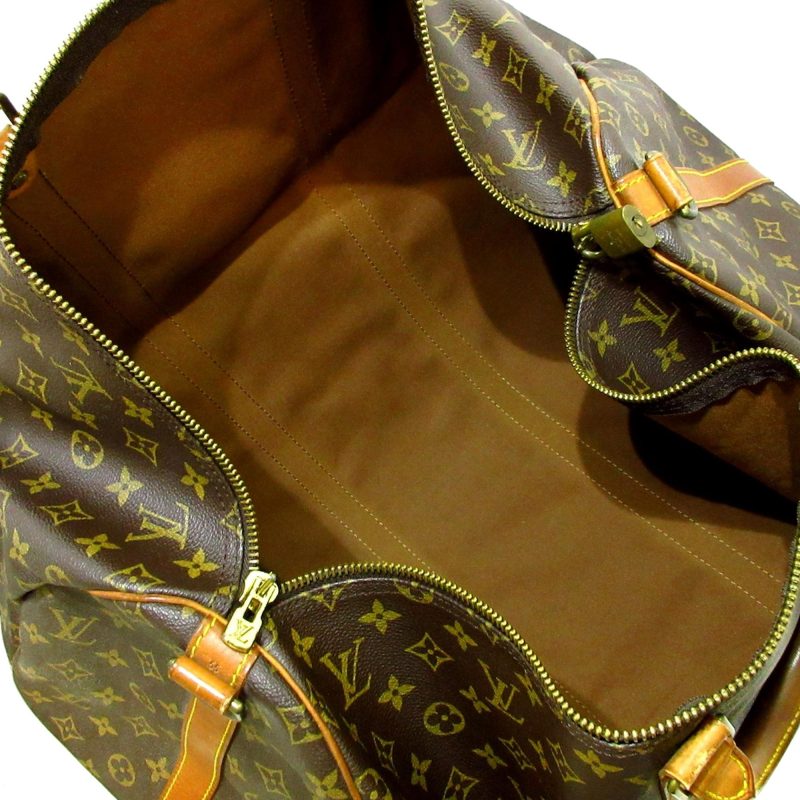 Louis Vuitton Monogram Keepall Bandouliere 55 (SHG-36478) - Image 5