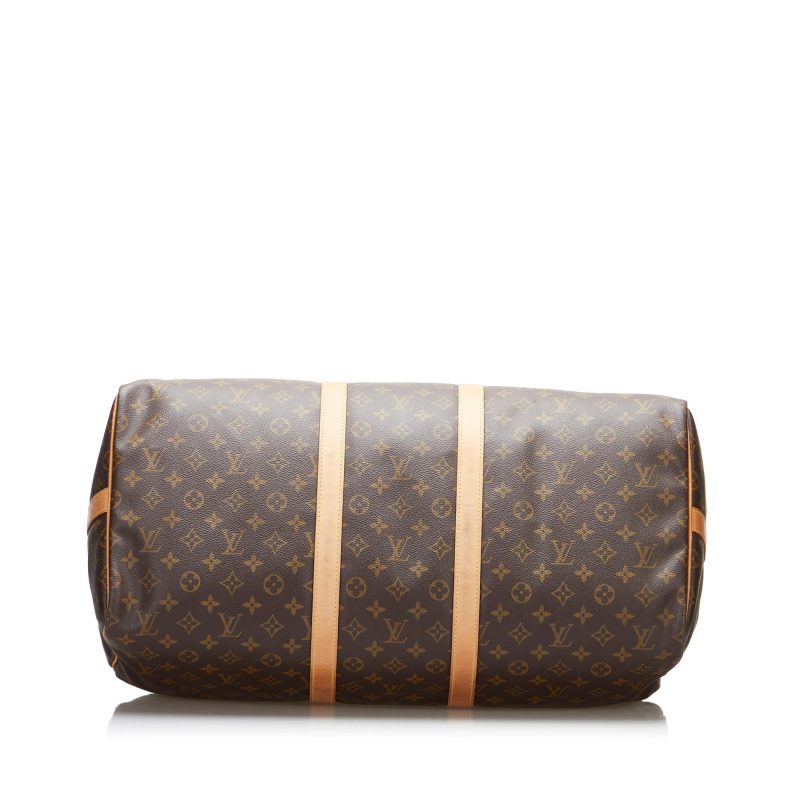Louis Vuitton Monogram Keepall Bandouliere 55 (SHG-c8L9T8) - Image 3