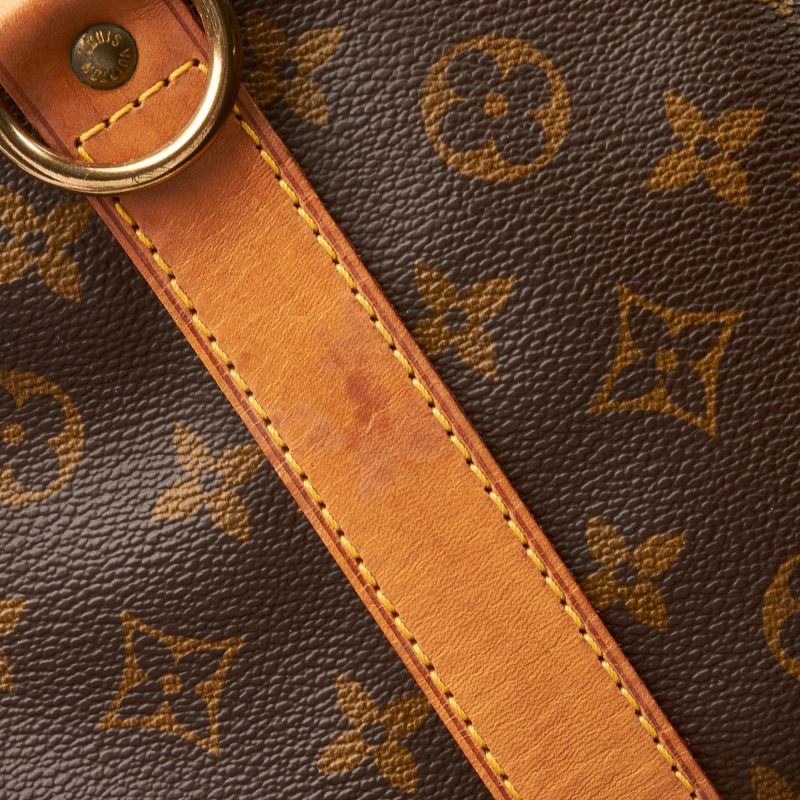 Louis Vuitton Monogram Keepall Bandouliere 55 (SHG-c8L9T8) - Image 10