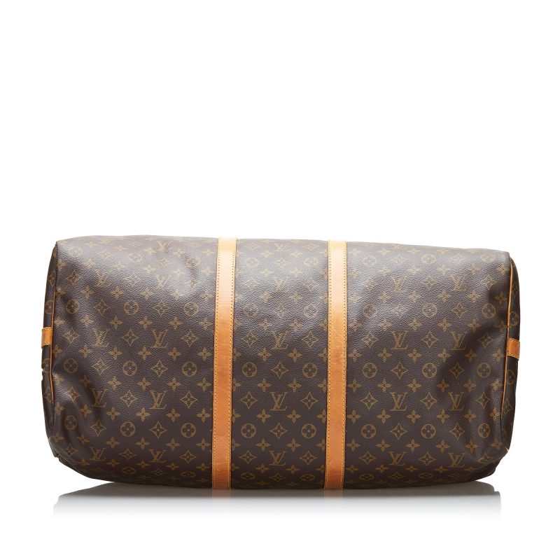 Louis Vuitton Monogram Keepall Bandouliere 60 (SHG-cEHalE) - Image 3