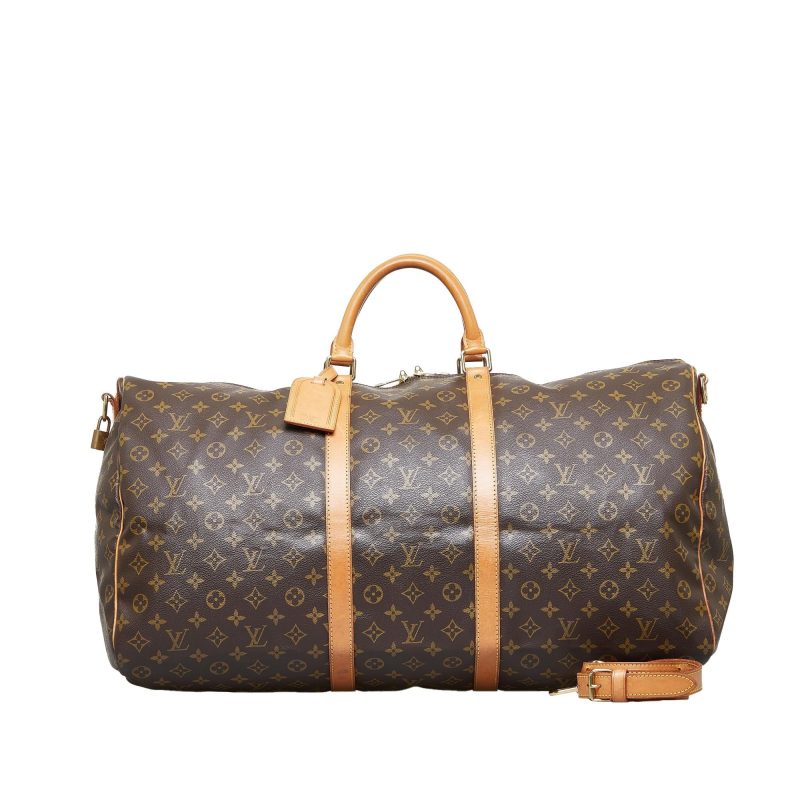 Louis Vuitton Monogram Keepall Bandouliere 60 (SHG-ApwVcB) - Image 4