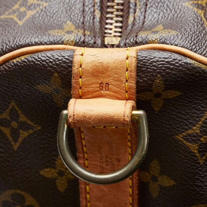 Louis Vuitton Monogram Keepall Bandouliere 60 (SHG-5VA39a) - Image 8